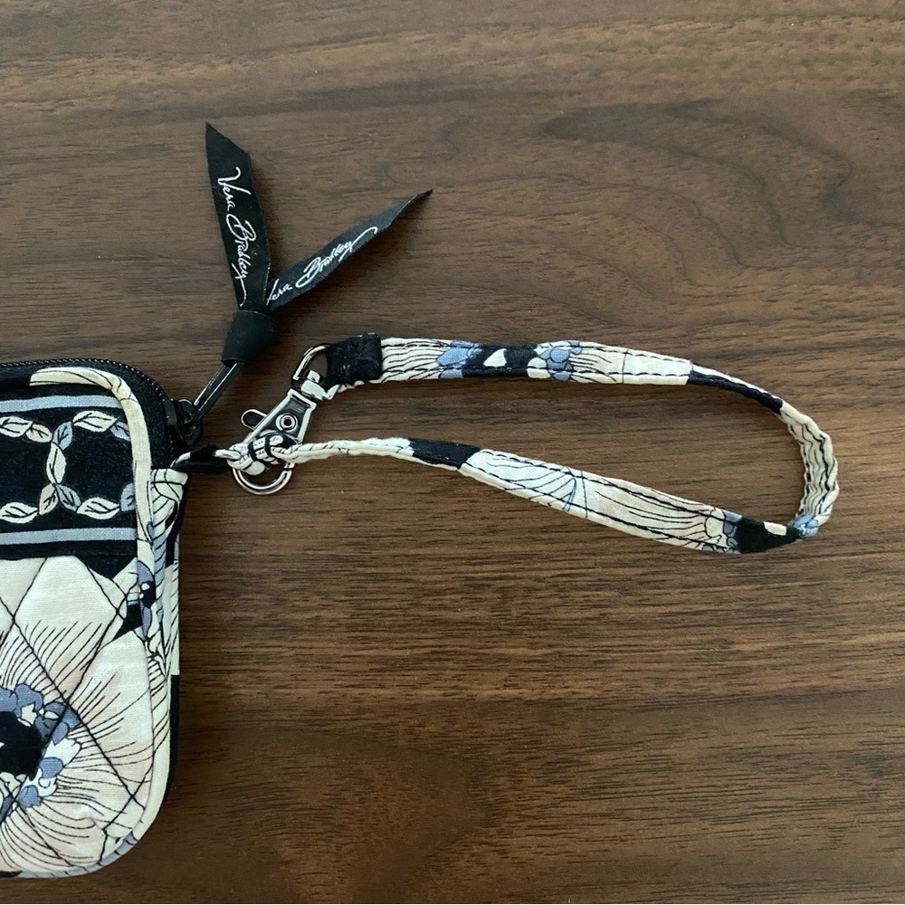 Vera Bradley Camellia Pattern Wristlet - Picture 6 of 11